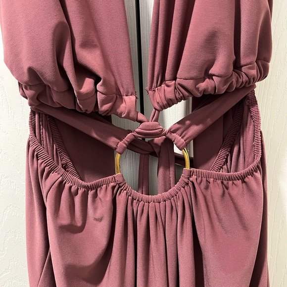 Tinas Fashion Mauve Maxi Dress NWT - Picture 5 of 8